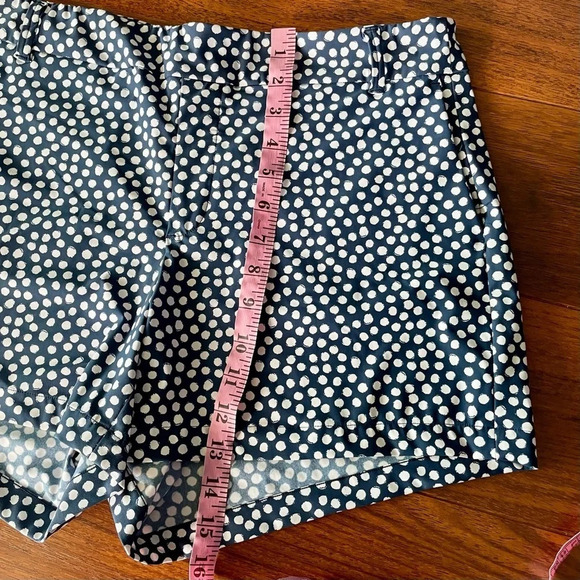 Spanx Navy Painted Polka Dot Sunshine 6" Shorts size extra large - Picture 11 of 12